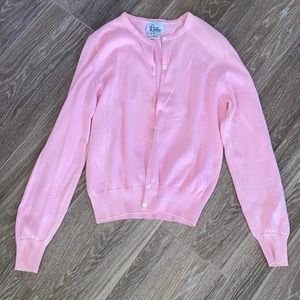 Lilly Pulitzer pink sweater!